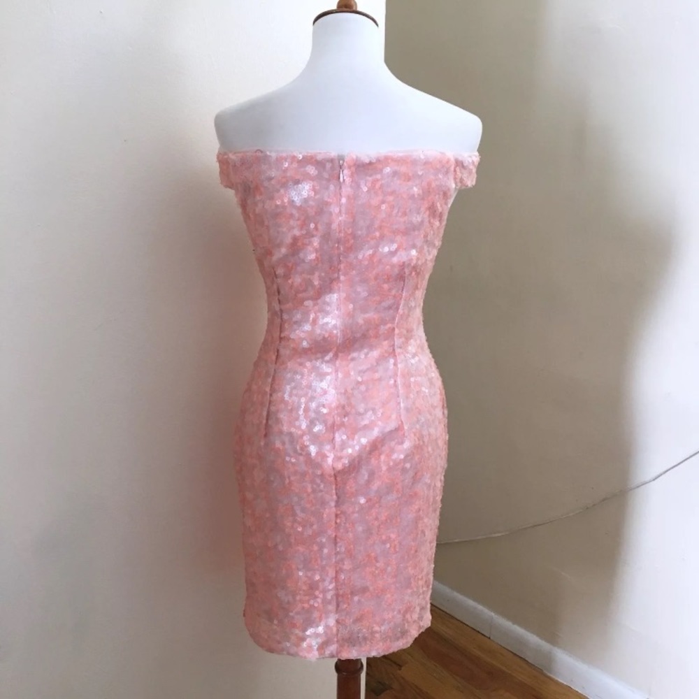 NEW Adrianna Papell Desert Flower Sequin Dress - Picture 7 of 8